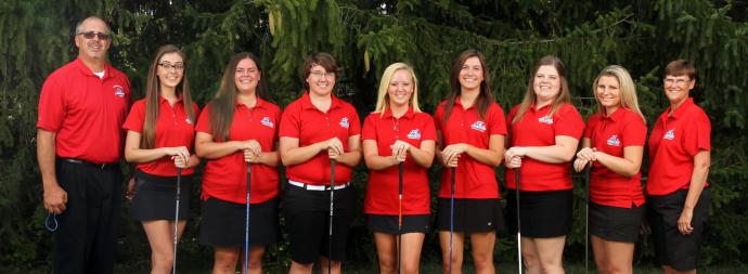 2015 women's golf team