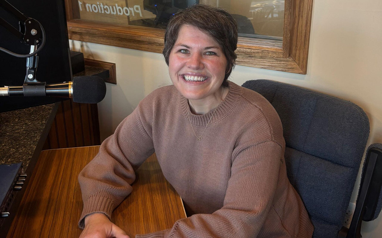 Meg Robbins in WRAM studio