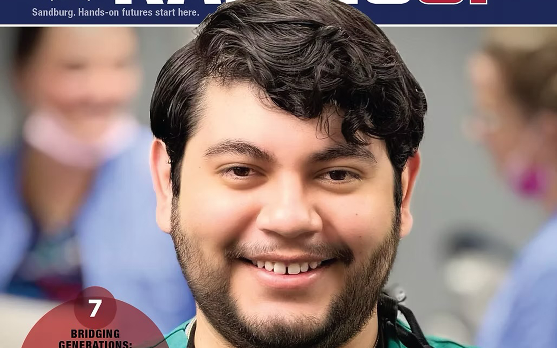 Portion of cover from Trading Up magazine.