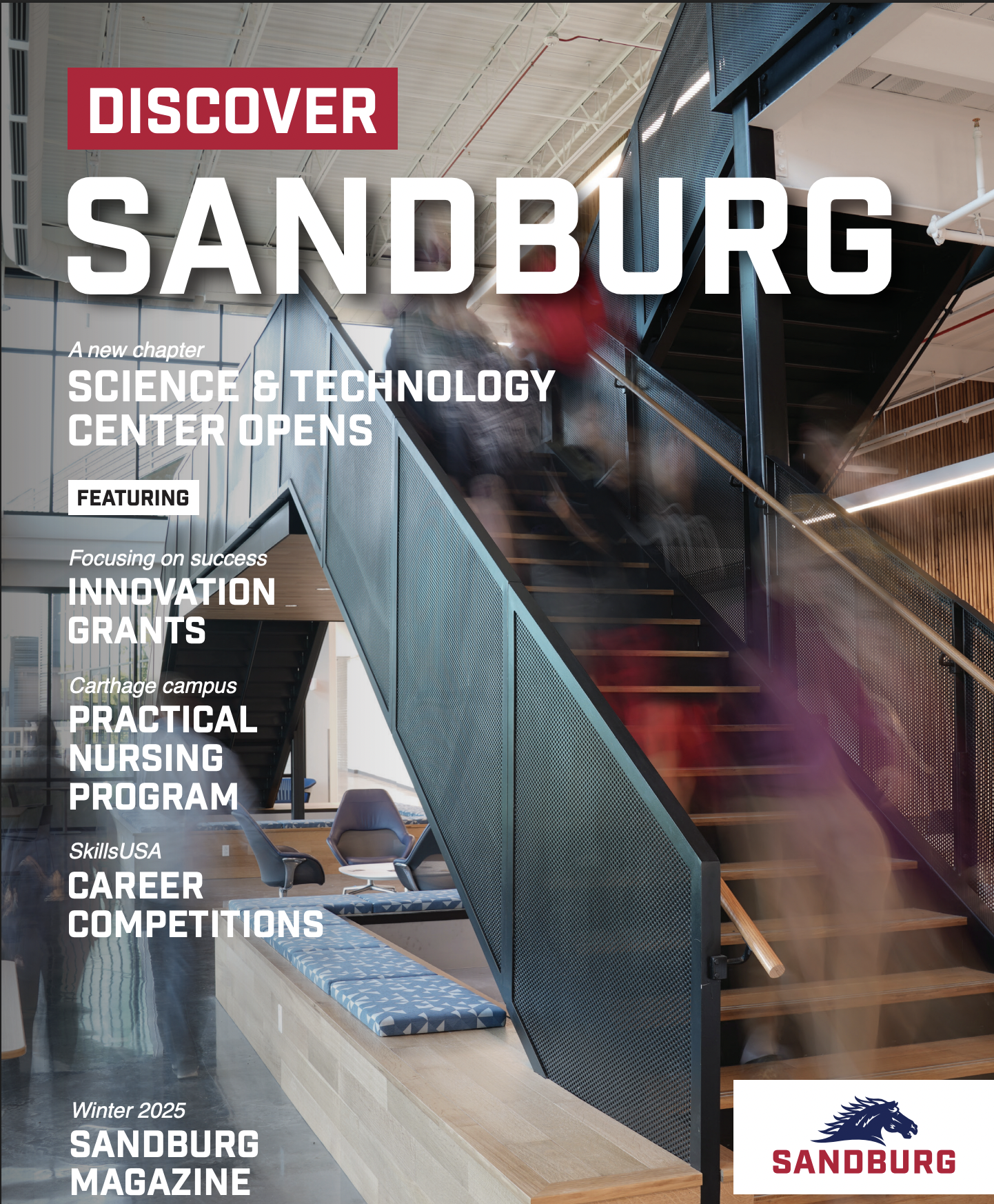 Sandburg Magazine cover