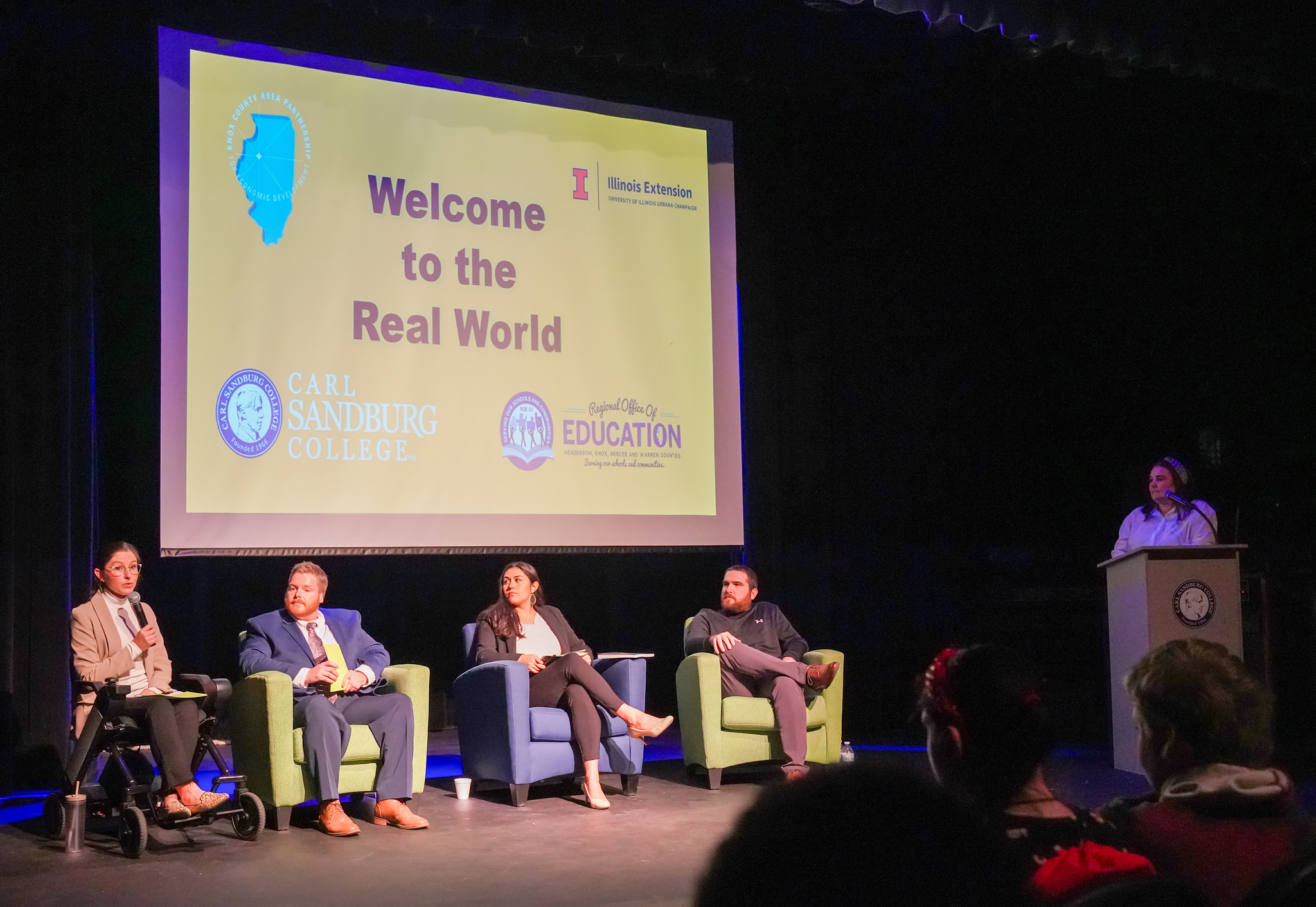 Welcome to the Real World career panel