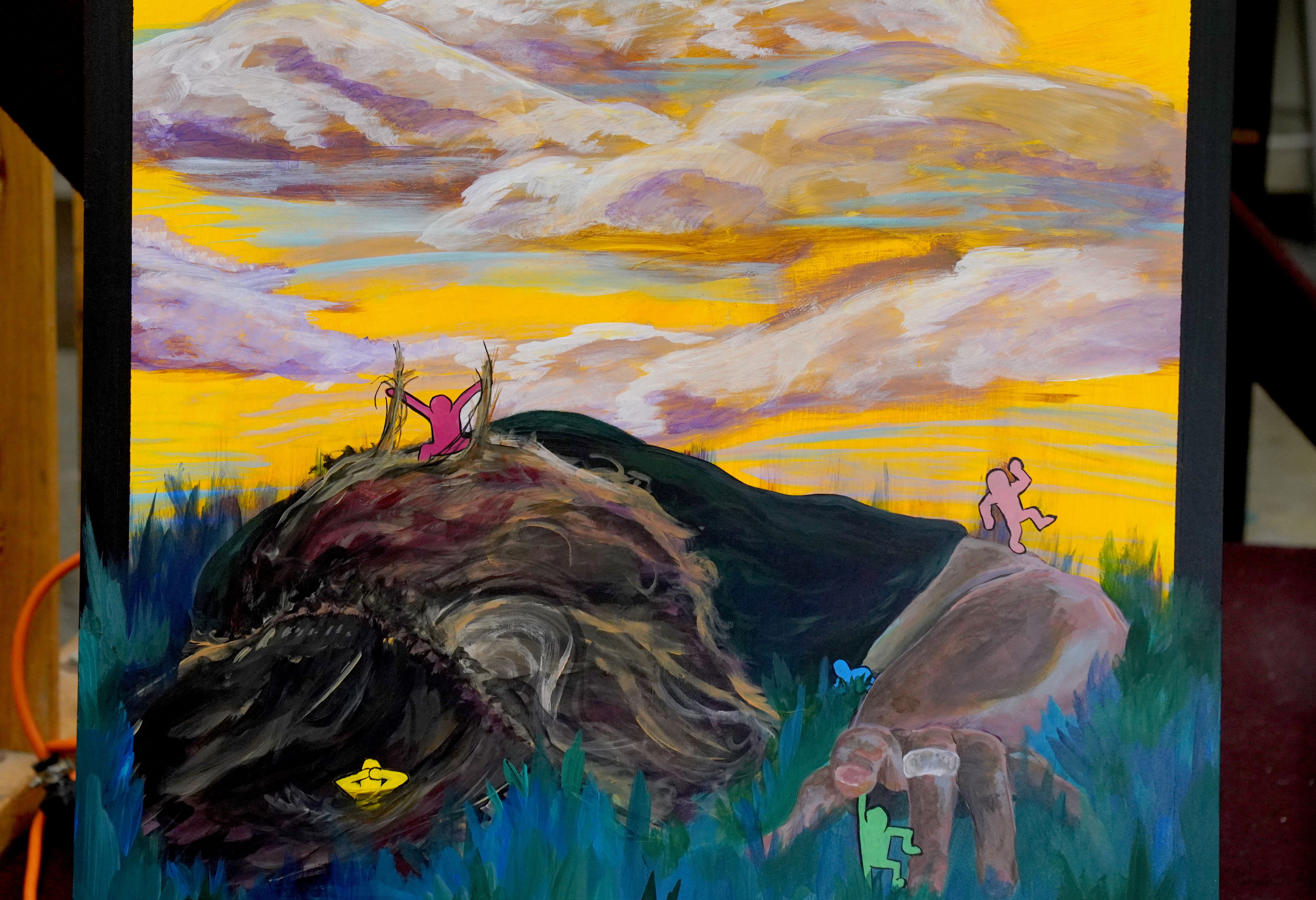 Piece from 2024 Student Art Show