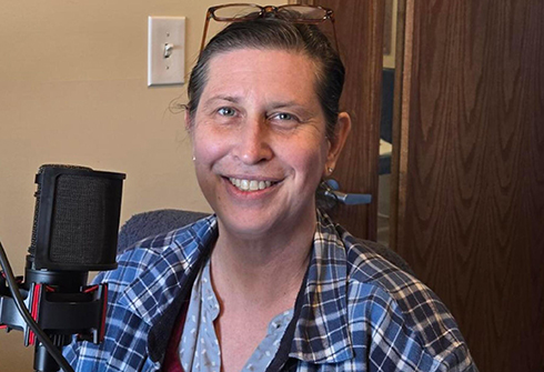 Rebecca Yarita in WRAM studio