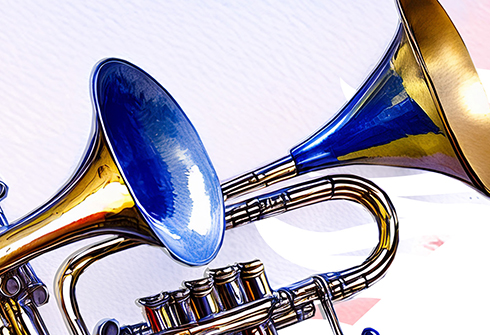 Graphic of trumpet