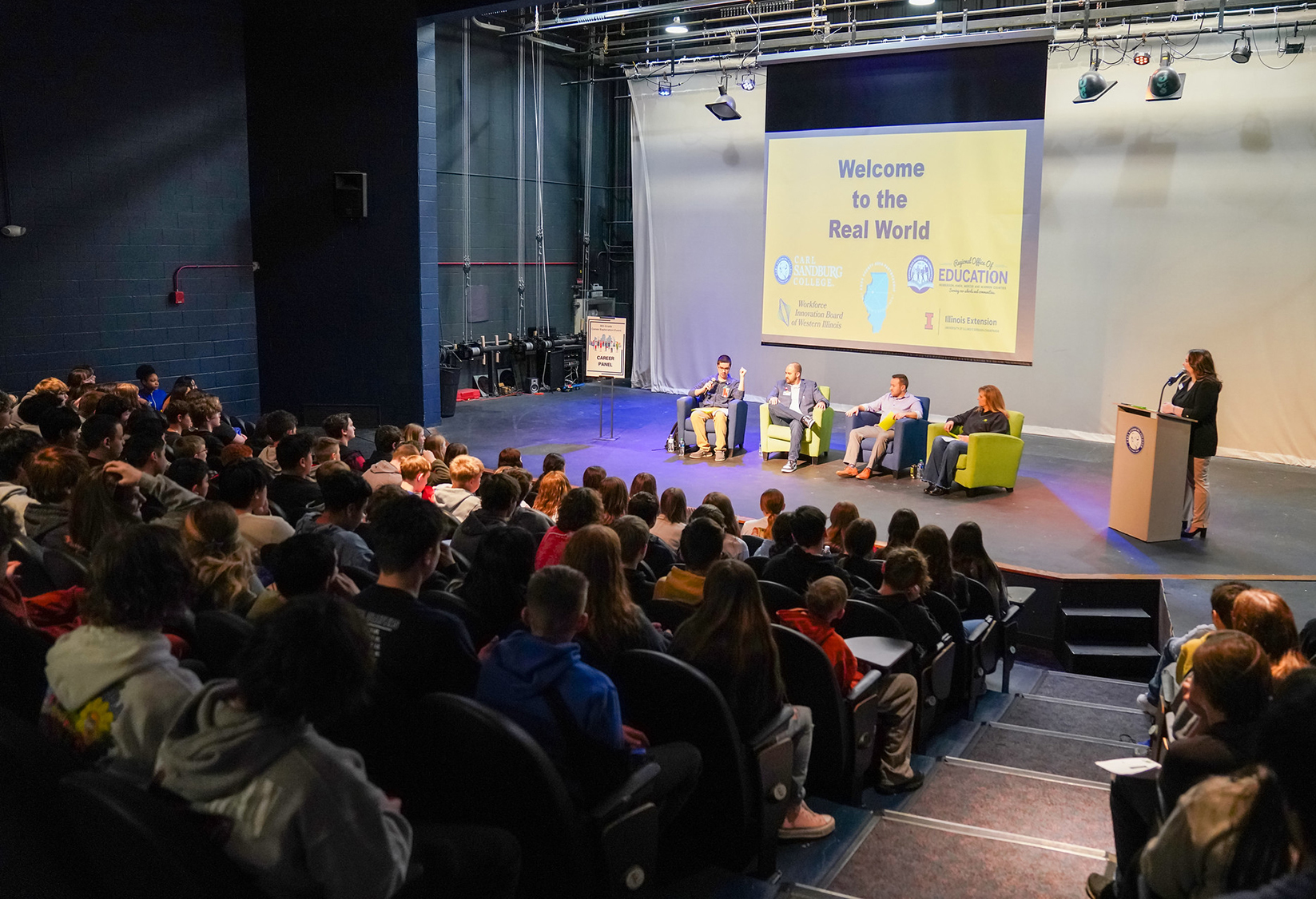 Welcome to the Real World career panel
