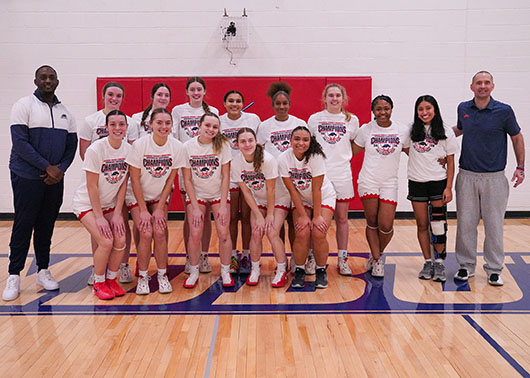 Sandburg women's basketball team