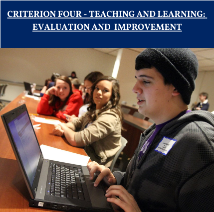criterion four - teaching and learning evaluation and improvement