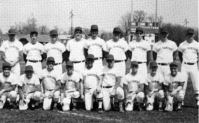 1971 Baseball Team