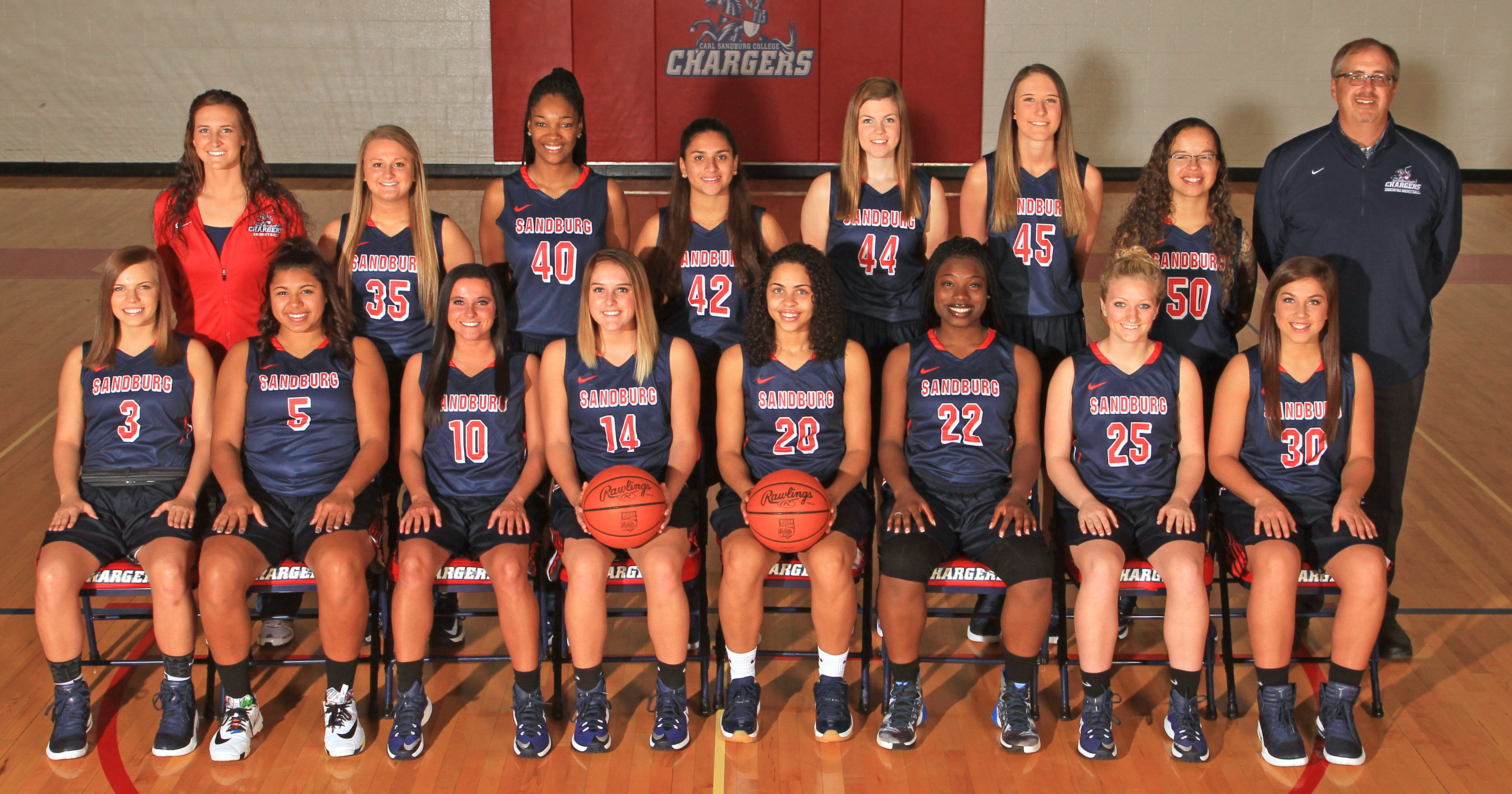 2016-17 women's basketball team