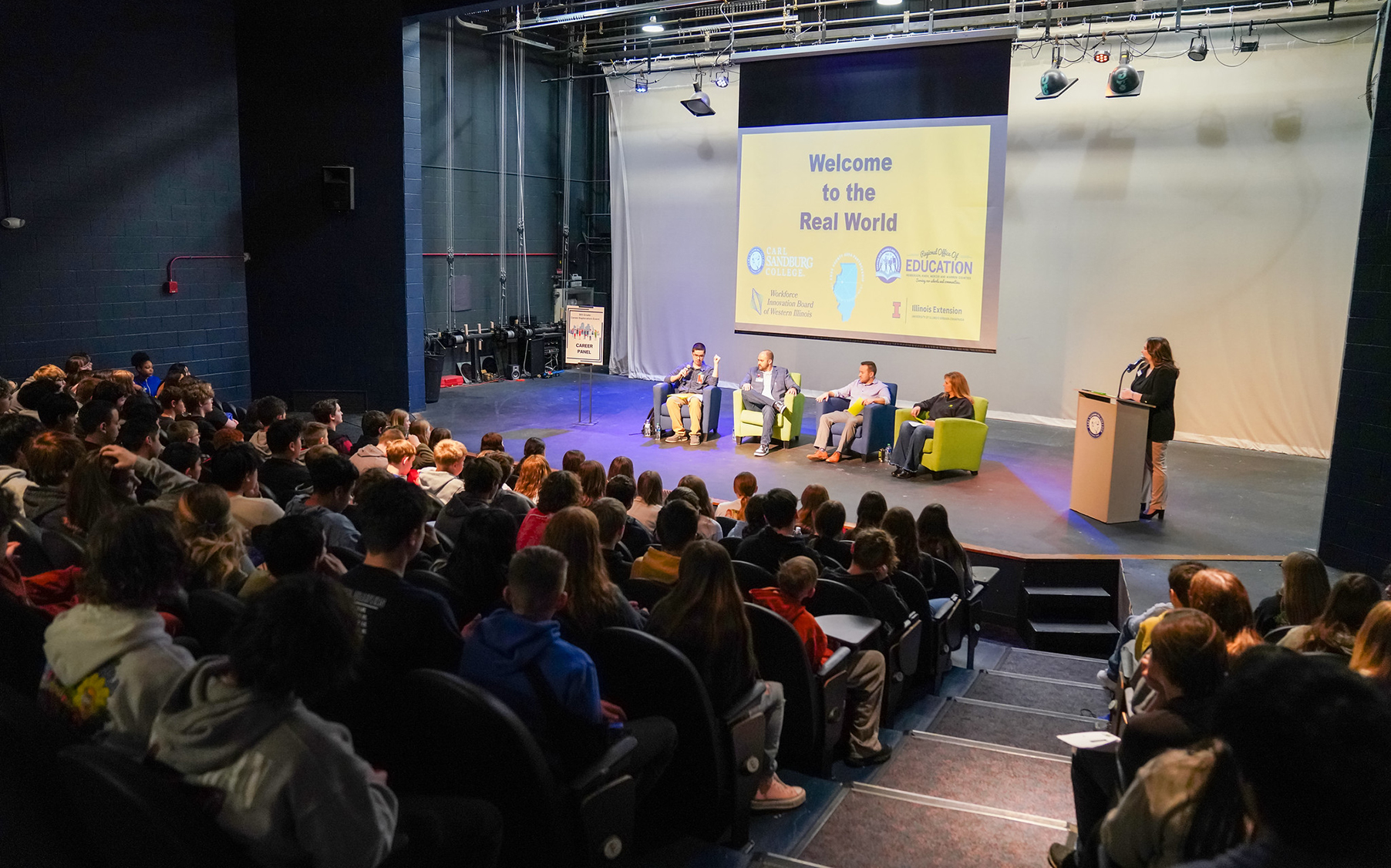 Welcome to the Real World career panel